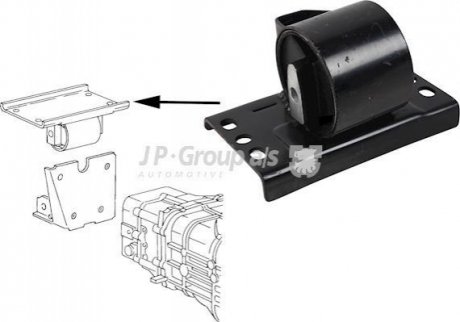 1132400900 JP GROUP Підшипник гумометалевий