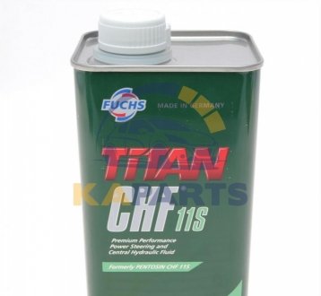 601429774 FUCHS Рідина гідравлічна Titan Pentosin CHF 11 S (1 Liter)