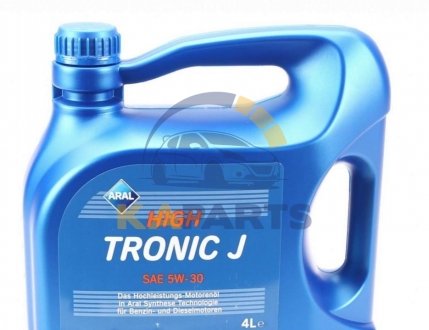 AR-1555F7 ARAL Олива моторна High Tronic J SAE 5W30 (4 Liter)