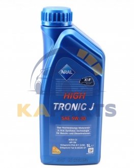 AR-151CED ARAL Олива моторна High Tronic J SAE 5W30 (1 Liter)