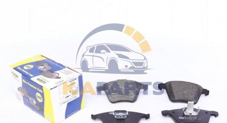 Комплект тормозных колодок (дискових) 181652