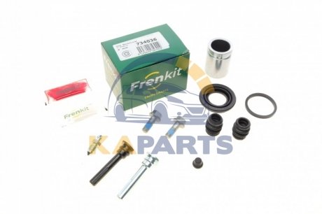 734036 FRENKIT Ремкомпл. супорта зад. Hyundai Sonata/Kia Sportage (d=34mm) (+поршень/направляюча)