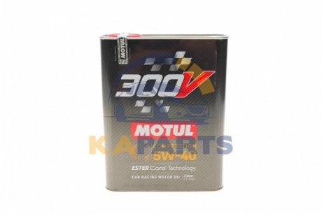 826602 MOTUL Масло MOTUL 300V COMPETITION 5W40 2L