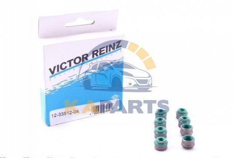 12-33512-04 VICTOR REINZ Комплект сальників клапану Renaul Megane III 1,5DCI