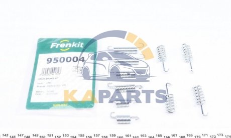 950004 FRENKIT Комплект пружин гальмівних колодок