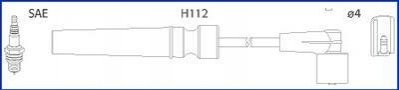 134236 HITACHI Комплект дротів запалювання