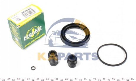 260043 FRENKIT Ремкомплект гальмівного супорту MERCEDES E-CLASS (W211,S211) 3-02 ->