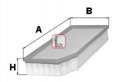 S 3366 A SOFIMA Фильтр повітряний