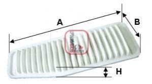 Фильтр воздушный S 4822 A