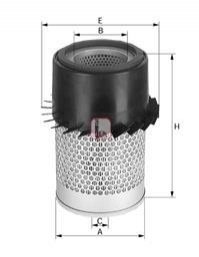 S 7282 A SOFIMA Фільтр повітряний