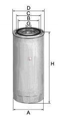 S 0712 NR SOFIMA Фильтр паливний