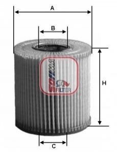 S 5180 PE SOFIMA Фильтр масляный