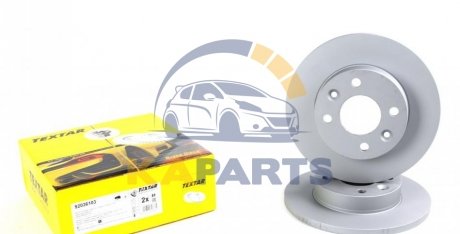 92036103 TEXTAR Диск гальмівний