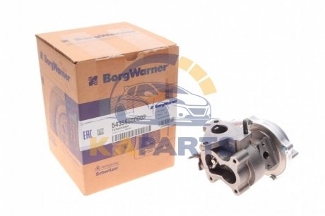 5435 988 0002 BorgWarner Турбокомпресор