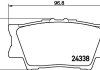 8DB355006-881 HELLA Гальмівні колодки зад.TOYOTA CAMRY/RAV4 III/RAV4 IV 2.0-3.5 06- (фото 2)