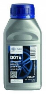 8DF355360-001 HELLA Тормозная жидкость DOT4 (0,25L)