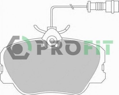 5000-0415 PROFIT Колодки гальмівні дискові