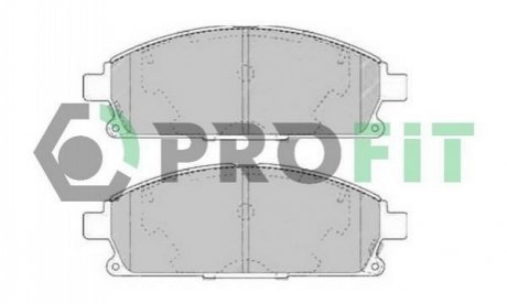 5000-1263 PROFIT Колодки гальмівні дискові