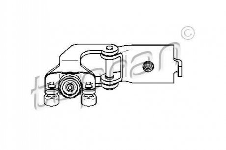 111446 TOPRAN / HANS PRIES Ролик зсувних дверей