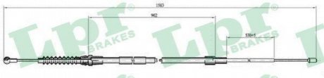 C0968B LPR Трос ручного гальма