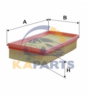 WA9561 WIX FILTERS Фільтр повітряний
