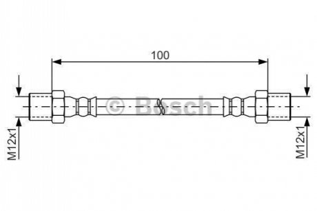 1 987 481 785 BOSCH Шланг гальмівний
