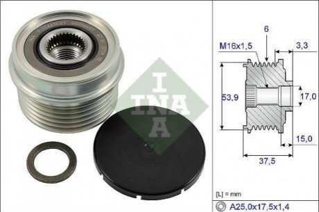 535022310 INA Шкив генератора