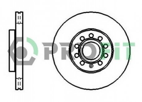 5010-1218 PROFIT Диск гальмівний