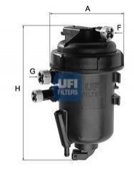 55.120.00 UFI Фільтр паливний