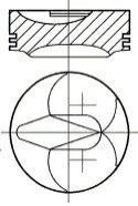 87-287100-30 NURAL Поршень