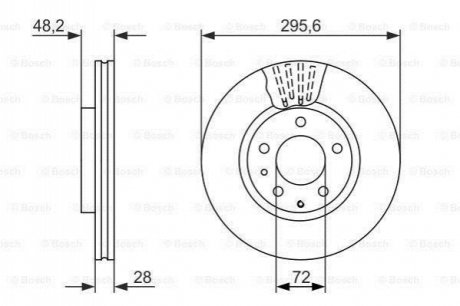 0 986 479 758 BOSCH Диск тормозной