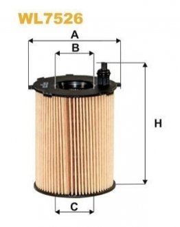 WL7526 WIX FILTERS Фільтр масляний