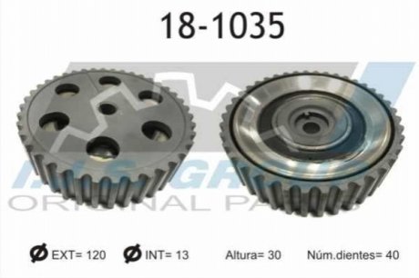 18-1035 IJS GROUP Шестерня розподільчого вала