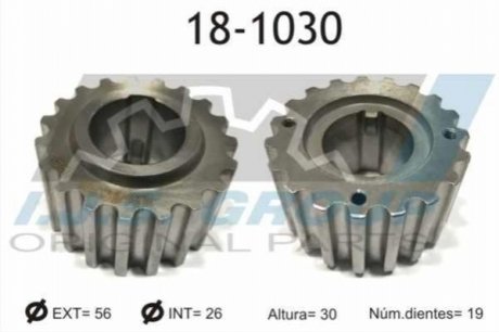 18-1030 IJS GROUP Шестерня колінчастого валу