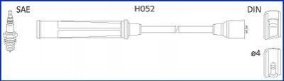 134576 HITACHI Комплект дротів запалювання