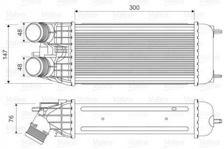 818547 Valeo Інтеркулер