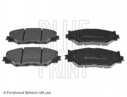 ADT342163 BLUE PRINT Комплект гальмівних колодок з 4 шт. дисків