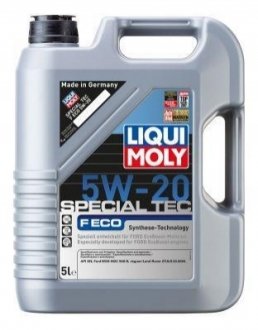 3841 LIQUI MOLY Моторна олива SPECIAL TEC F / 5W20 / 5л. / (ACEA C5, API SN, Ford WSS-M2C 948-B)