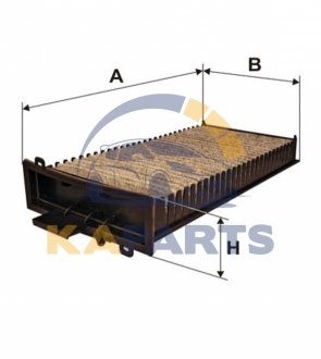 WP9129 WIX FILTERS Фільтр салону вугільний