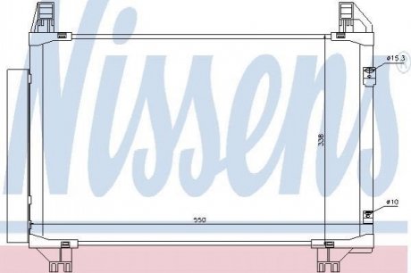94991 NISSENS Конденсер кондиціонера