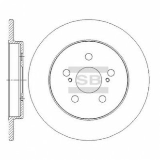 Шт. Гальмiвний диск SD4060