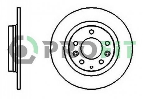 5010-1500 PROFIT Диск гальмівний