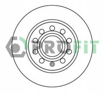 5010-1224 PROFIT Диск гальмівний