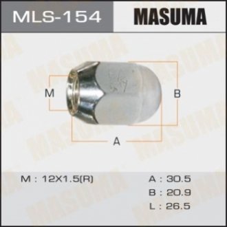 MLS154 MASUMA Гайка колеса (MLS154) MASUMA