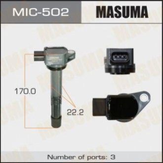 MIC502 MASUMA Катушка зажигания (MIC502) MASUMA