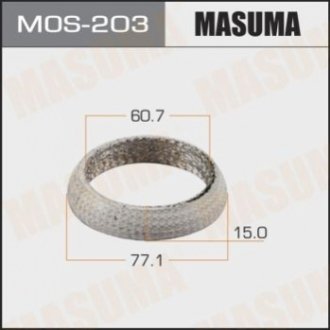 MOS203 MASUMA Кольцо глушителя (MOS203) MASUMA