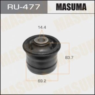 RU477 MASUMA Сайлентблок (RU477) MASUMA