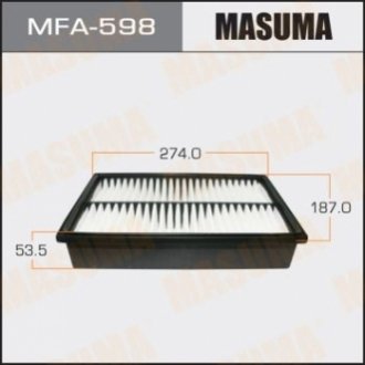 MFA598 MASUMA Фильтр воздушный (MFA598) MASUMA