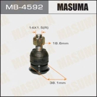 MB4592 MASUMA Опора шаровая (MB4592) MASUMA