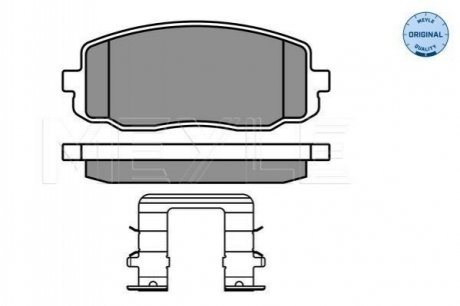 025 242 7516/W MEYLE Комплект гальмівних колодок